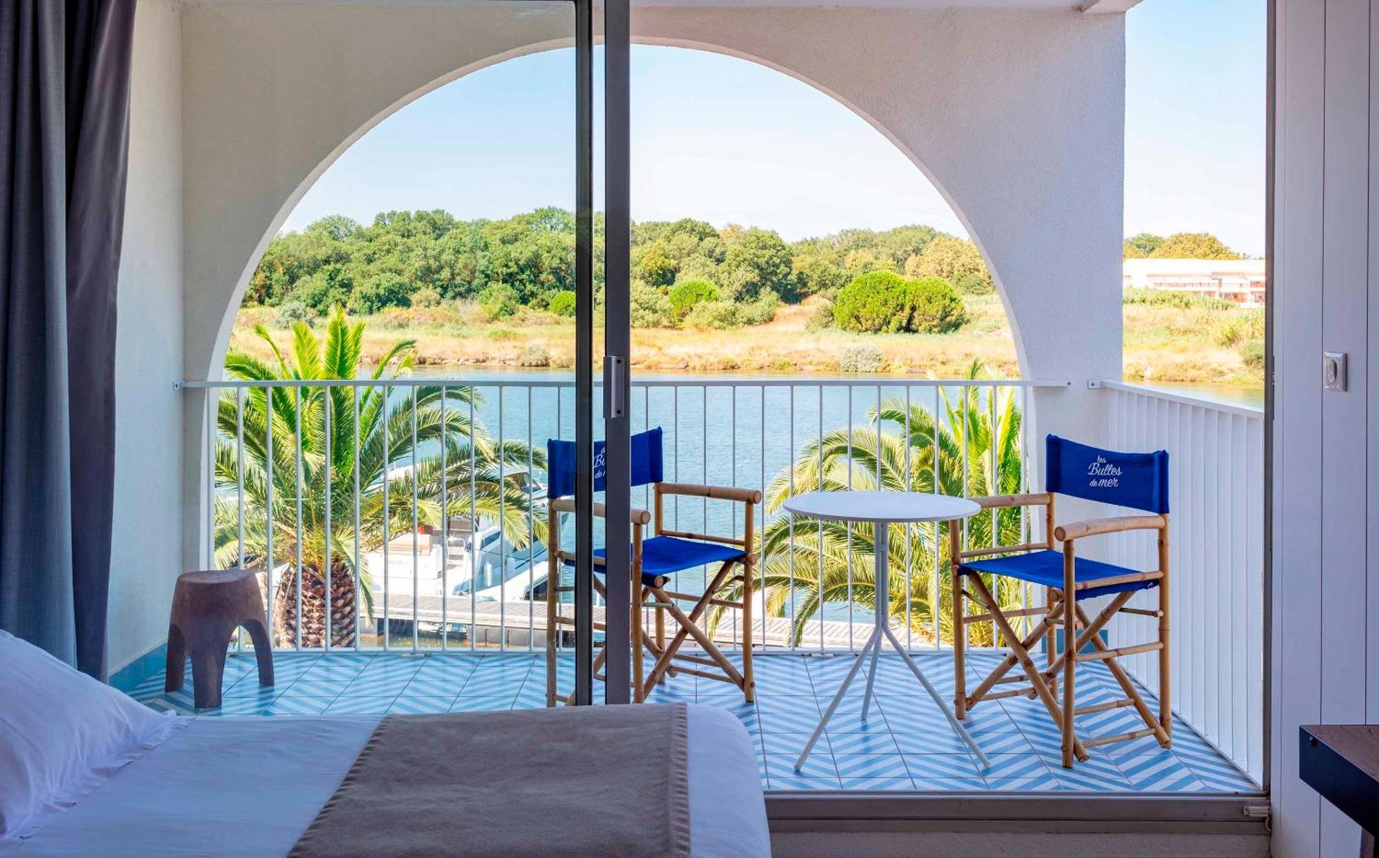 Les Bulles De Mer - Hotel & Spa Sur La Plage Saint-Cyprien  Ngoại thất bức ảnh
