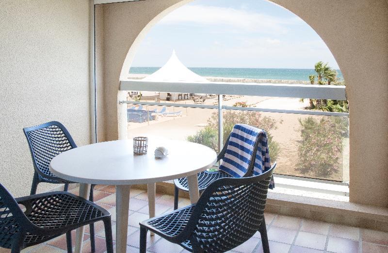 Les Bulles De Mer - Hotel & Spa Sur La Plage Saint-Cyprien  Ngoại thất bức ảnh